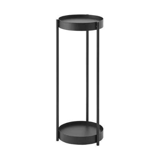 Yamazaki Plantenrek Binnen met Wielen Tower Zwart